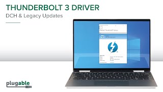 Thunderbolt 3 DCH and Legacy Driver [upl. by Azeria322]