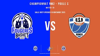 2324 NM2  PFB V US RONCQ BASKET  MATCH 10 [upl. by Mansoor491]