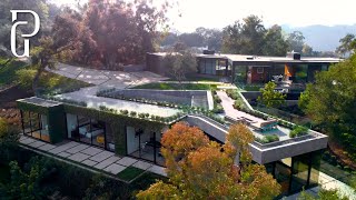 28 Million Dollar Luxury Beverly Hills Mansion 9601 Oak Pass Road Beverly Hills California [upl. by Zaslow927]