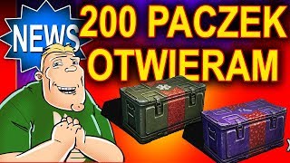 Hallack otwiera 200 paczek do World of Tanks  ale urwał [upl. by Zaccaria839]