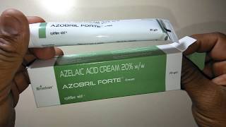 Azobril Forte Cream review in Hindi मुंहासों का असरकारी इलाज हैं यह क्रीम [upl. by Haneeja]