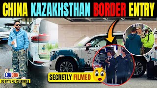 Secretly Filmed ChinaKazakhstan Border Entry  Took 8Hrs Ep  30 India To London Road Trip [upl. by Wandie]