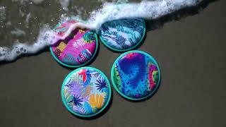 Waboba FLOBO  New Floating Flying Disc for Water Play [upl. by Lerim]