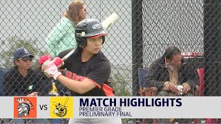 Baseball  North Balwyn vs South East  MWBL Womens  Grand Final  Highlights [upl. by Clovah]