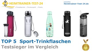 Die besten SportTrinkflaschen 2024 TOP 5 🥇  Testsieger im Vergleich gut und günstig [upl. by Salokkin]