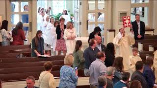 First Holy Communion Mass Christ the King Parish Mashpee MA [upl. by Bicknell105]