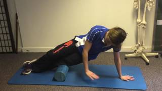 Foam Rolling Lateral Quads [upl. by Aloek]