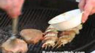 How to Grill Tuna Steaks amp Shrimp  Recipe [upl. by Ahtis]