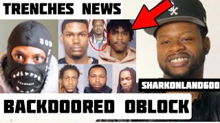 SharkOnLand600 On Trenches News SNITCHING On Oblock In FBGDuck Murder “People A KILL YOU For That P1 [upl. by Cyrillus565]