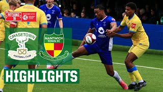 HIGHLIGHTS  Chasetown 03 Nantwich Town  PitchingIn NPL West  16324 [upl. by Ycak]