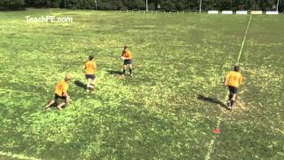 Rugby Drills  Warm up drill [upl. by Aratahs]