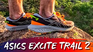 ASICS GEL EXCITE TRAIL 2  RESEÑA [upl. by Oner]