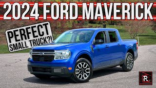 The 2024 Ford Maverick Lariat Is An Excellent Small Truck That Won’t Break The Bank [upl. by Airamasor]