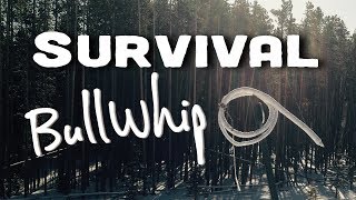 How to Build a Survival Paracord Bullwhip [upl. by Raseac]