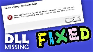 wininetdll missing FIXED The program cant start because DLL Missing x64 Bit [upl. by Sascha27]