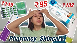 Top 5 Indian Pharmacy Skincare that is Extremely CHEAP amp EFFECTIVE [upl. by Enidan]