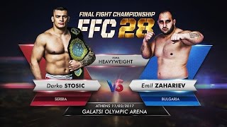 FFC 28 Darko Stosic vs Emil Zahariev [upl. by Carol-Jean]