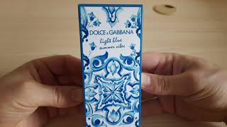 DolceampGabbana Light Blue Summer Vibes [upl. by Doniv446]