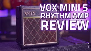 Vox Mini 5 Rhythm Guitar Amp Review – A Fantastic Busking Amp [upl. by Shayne227]