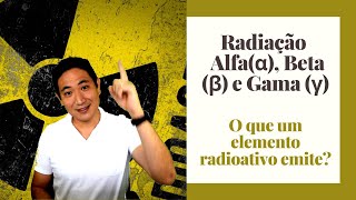 Tipos de Radiação  Alfaα Beta β e Gama γ [upl. by Zetta199]