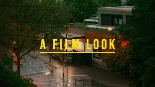 A FILM LOOK on a manual lens SIGMA 28135mm filmlook analoglens filmcamera [upl. by Niamart]