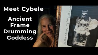 The Goddess Cybele Ancient Frame Drummer ⚪️ with Barbara Gail [upl. by Vookles424]