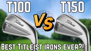 Titleist T100 vs Callaway Apex CB  Best Player Cavity Back Iron of 2024 [upl. by Virginie]