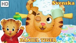 Daniel Tigers Kvarter 🛁 Vad Vi Gör i Badrummet  Videor för Barn [upl. by Naujahs]