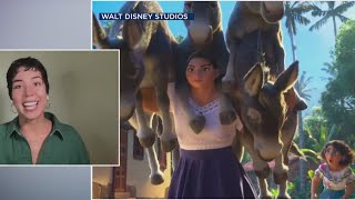 Encanto Actress Jessica Darrow talks magical Disney movie [upl. by Theodosia]