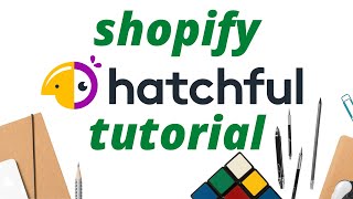 Shopify Hatchful Logo Maker Tutorial 2021 [upl. by Artenahs]