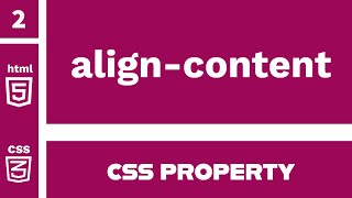 CSS Property  aligncontent explained [upl. by Billy817]