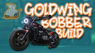 Honda Goldwing Bobber Build  Nut Cracker [upl. by Suissac278]