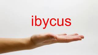 How to Pronounce ibycus  American English [upl. by Anaujik757]