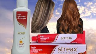 streak hair colour review  easy way to color ur hair streaks in Hindi  Latest color [upl. by Etnecniv]