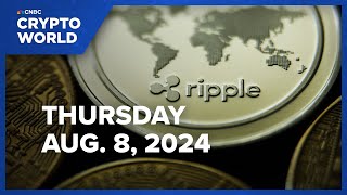 XRP pops as court orders Ripple to pay 125M legal battle with SEC nears end CNBC Crypto World [upl. by Yemar697]