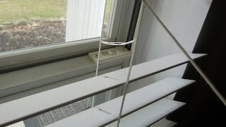 Fix Broken Faux Wood Blind Slat [upl. by Giselle460]