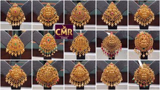 Gold pendent designs  pendent collection  CMR Jewellery Designs  Courier Facility [upl. by Maris640]