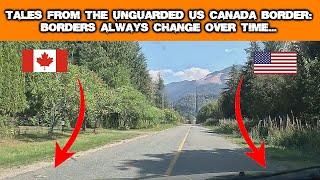 The Unguarded Northern USA Canada Border Will Change Over Time Eventually [upl. by Jewelle]