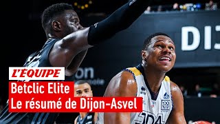 Basket  LAsvel simpose à Dijon en Betclic Elite [upl. by Grote]