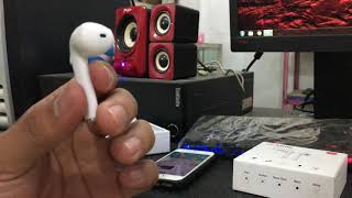 CARA Pairing Airpod i7 mini  Serialreview15KejoraTV 25032019 [upl. by Eusassilem]