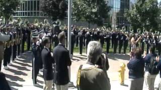 Blue and Gold  University of Akron Marching Band [upl. by Ahseen]