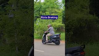 Ather Rizta Brakes Testing ather automobile rizta family activa electricvehicle kurnool [upl. by Ciaphus]