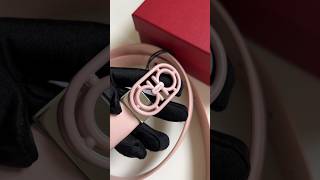 Ferragamo women belt unboxing 菲拉格慕女士皮带开箱 202310 [upl. by Crifasi]