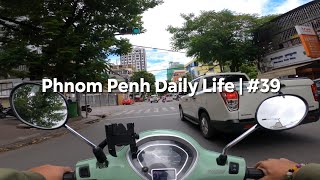 Phnom Penh city daytime traffic  39 [upl. by Coffeng440]