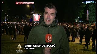 Skenderagić Mirni protesti u Podgorici [upl. by Victorie]