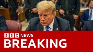 Donald Trump found guilty on all counts in historic criminal trial  BBC News [upl. by Lrak567]