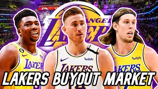 Lakers BEST Buyout Market Targets to Fill Their Biggest NEEDS  Lakers Early Buyout Market Preview [upl. by Arrimat594]