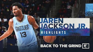 Jaren Jackson Jr Highlights  Memphis Grizzlies vs Detroit Pistons [upl. by Yul]