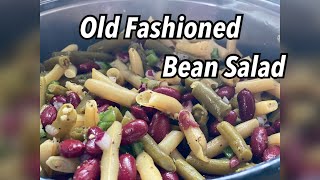 Old Fashioned Bean Salad  Bean Salad Recipe  Twisted Mikes [upl. by Lory155]