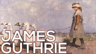 James Guthrie A collection of 99 paintings HD [upl. by Yecnuahc]